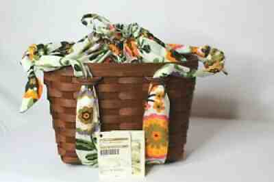 *RARE* Longaberger Sisters RB Medium Boardwalk Basket Set NWT *FREE SHIP*