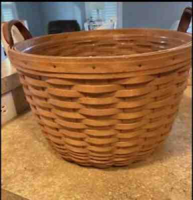 Longaberger 1994 Wild Flower Basket #10111 With Protector