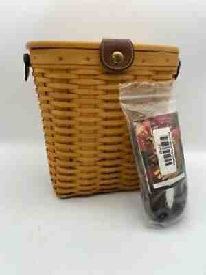LONGABERGER BASKET PURSE COUNTRY ESTATE COLLECTION LARGE SADDLEBROOK 19764