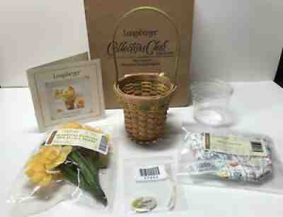 Details about   Longaberger Thank You Basket Liner NIP Sage 