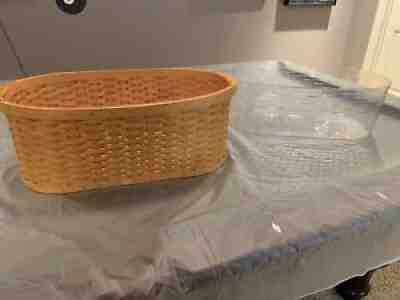 Longaberger Large Workload Basket & Protector