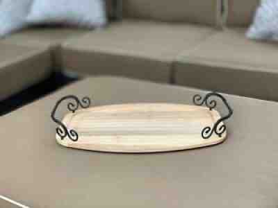 **Rare** LONGABERGER - Woodcrafts Slice tray Charcuterie Board Last 1! Brand New