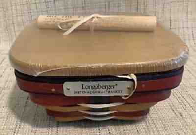 Longaberger 2017 Inaugural Basket Combo - New