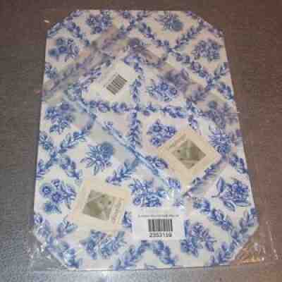 Longaberger Cottage Trellis 2-PLACEMATS + 2-NAPKINS ~Made in USA~ New in Bags!