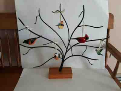 Longaberger Backyard Birds store Wrought Iron Tree