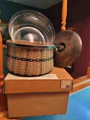 Longaberger 2015Master's Studio Collection Preservation Basket Set Retired NIB