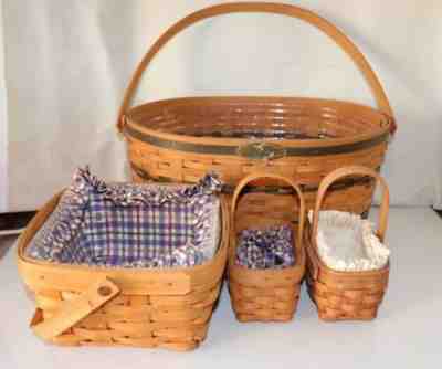 5 Traditions Family Basket & Protector Longaberger Plus More Collection