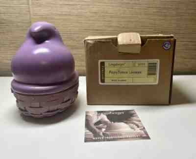 Longaberger Peeps basket Lavender/Purple RARE