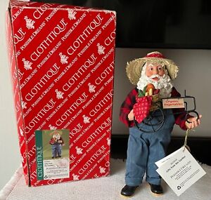 Very Rare Longaberger possible dreams resin santa figurine