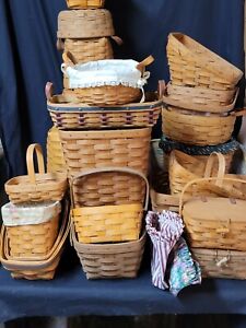 Lot Of 26 Longaberger Baskets