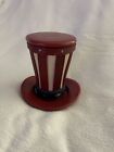 Rare Longaberger Collectors Club Mini Uncle Sam’s Hat Basket w/ Lid and base