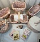 Longaberger Baskets & Items Horizon Of Hope Breast Cancer Collection Lot Of 7