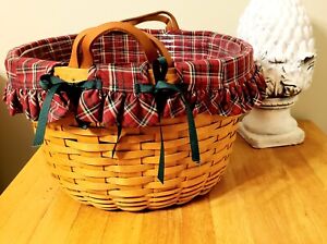 Longaberger 1995 Hostess Wildflower Basket Combo #10111