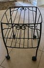 Longaberger Foundry Collection Wrought Iron File Basket Stand