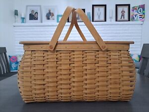 Longaberger Botanical Fields Craft Keeper on sale Basket and Liner