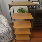 LONGABERGER 5 SHELF WROUGHT IRON SHELF