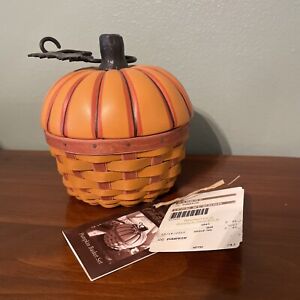 New  Collectors Club Pumpkin Basket Set 2012, Rare