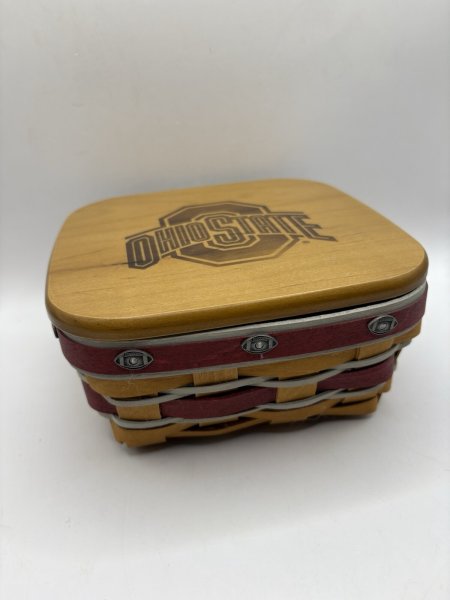 Longaberger Ohio State Berry Basket Set