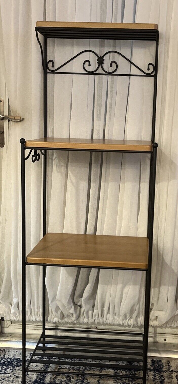 Longaberger Wrought Iron Organizational Unit Stand/Tall Baker's Rack~RARE!!