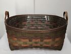 Longaberger 2007 American Craft Traditions Hostess Blanket Basket+Prot. LARGE!!