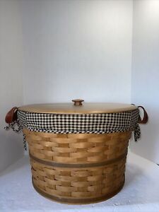 Longaberger 2005 Hostess Large Bushel Basket SOLD 07/05 & 08/05 ONLY! W/Liner