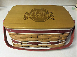 Longaberger OHIO STATE Lunch Box  HARD TO FIND!!