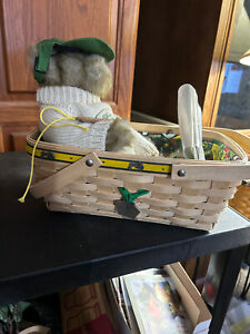 Selling SIGNED Longaberger BOYDS Bears 2006 Bear Country Basket- Gary & Lynn