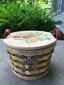 Longaberger Collectors Club 2008 Homestead Gathering Hoe Down Basket Set