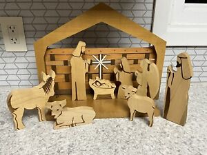 Longaberger Nativity Set VERY RARE!