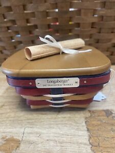 LONGABERGER 2017 INAUGURAL BASKET SET DONALD TRUMP RARE!