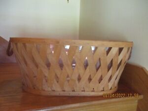 Longaberger Lattice Weave Laundry Basket Set big handy oval *shipping included!*