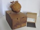 Longaberger 2001 Collectors Club ACORN Basket + Prot. + Lid + Oak Leaf Stand NIB