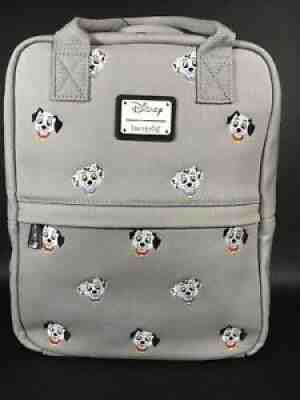 Loungefly Disney 101 Dalmatians Dog Embroidered Canvas Mini Backpack