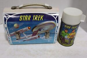 Vintage 1968 Star Trek Lunchbox with Thermos - Great Condition #3