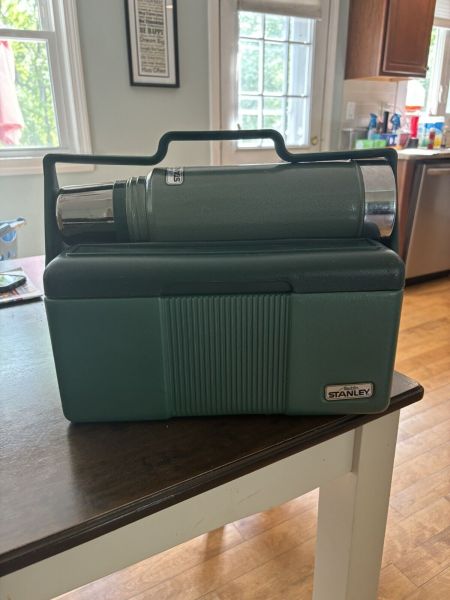 Stanley Aladdin Lunch Box Cooler and Vacuum Thermos Bottle Combo Set Vintage USA