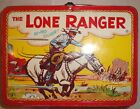 Vintage The Lone Ranger Tin Metal Lunch Box (1954) w/o Thermos