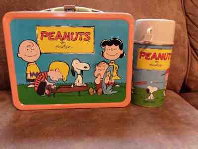 Peanuts by Schulz Thermos Brand Metal Lunchbox, 1959 – Memory Hole