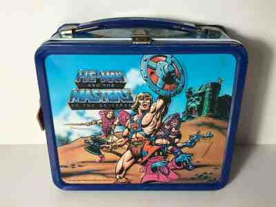 Masters of the Universe He-Man Vintage Lunch box With Thermos by Aladdin 