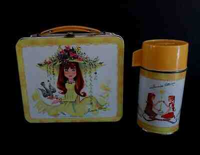 1966 Vintage Rare Junior Miss lunchbox Thermos Nr Mint Unused Wow !!!