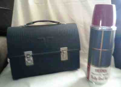 Thermos Brand V Victory Metal Lunch Box Work Pail Aluminum