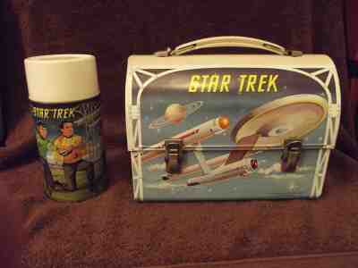 Very Near Mint Vintage 1968 Domed Star Trek Lunchbox Absolutely One of a Kind