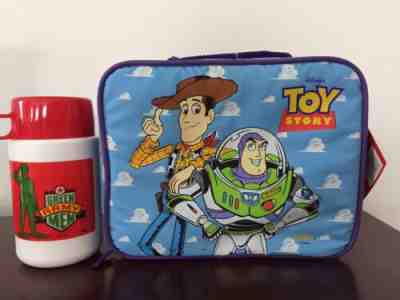 Toy Story 2 Lunch Bag with Thermos New