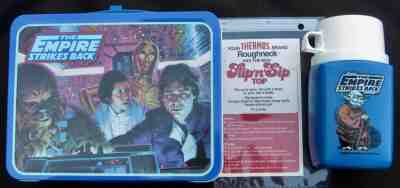 Vintage EMPIRE STRIKES BACK Lunchbox & Thermos - STAR WARS (1980) C-9.5 Mint!