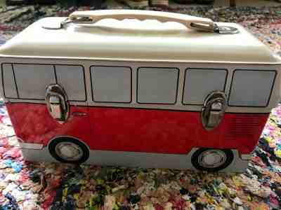 Vw bus vintage lunch box