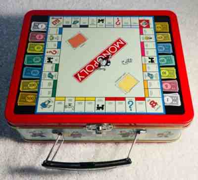 Vintage Monopoly Lunch Box by Hasbro