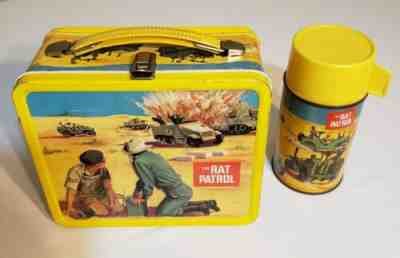 Rat patrol 1967 vintage lunch box