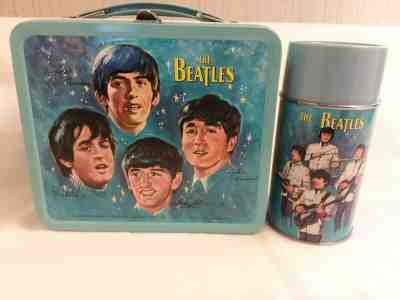  Beatles Original 1965 Lunchbox w/ Thermos (no cup) –