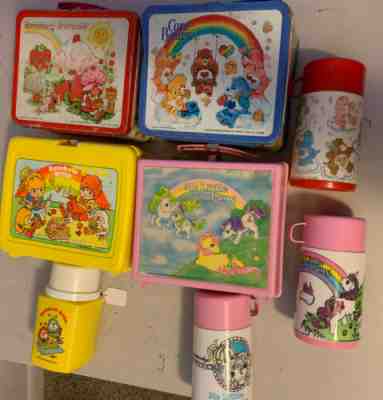 Vintage My Little Pony Lunchbox and Flask Hasbro Bluebird -  Denmark