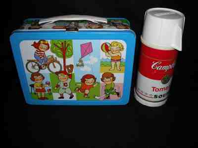 Sold at Auction: Campbell's Kids Lunch Box with 1968 Thermos