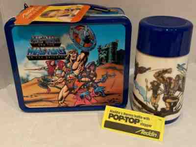 1984 HE-MAN metal Lunchbox with Thermos